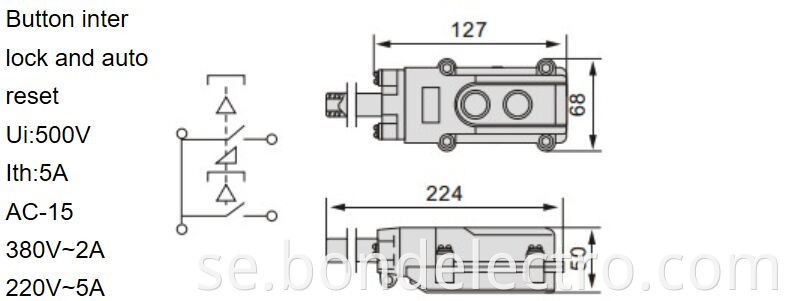 COB61 Pushbutton Switch Data